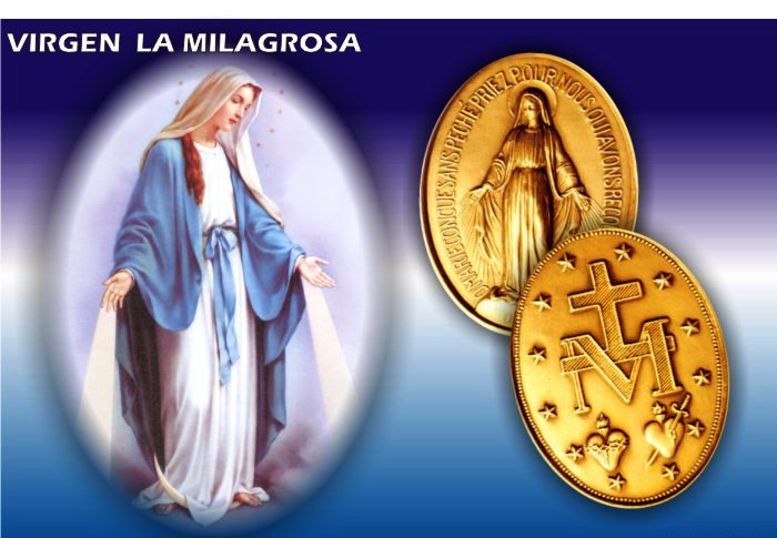 Nuestra Señora de la Medalla Milagrosa, la Primera Aparición Moderna,  Francia (27 nov) – Foros de la Virgen María