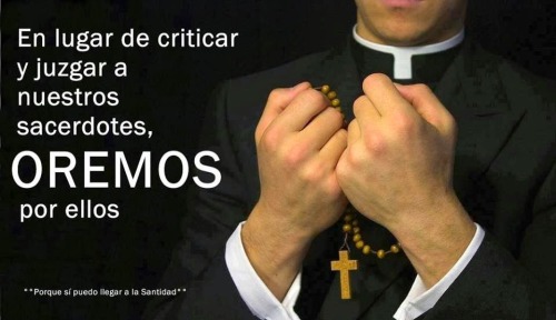 Orar por los sacerdotes