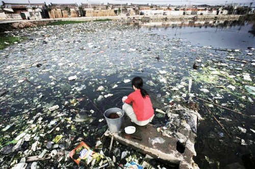 contaminacion de agua en china