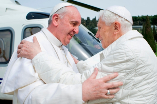 ITALY-VATICAN-POPE-FRANCIS-BENEDICT XVI