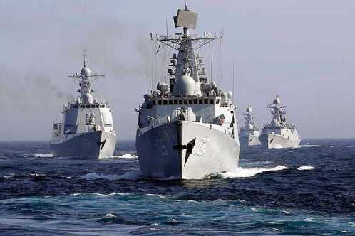 flota naval china y rusa