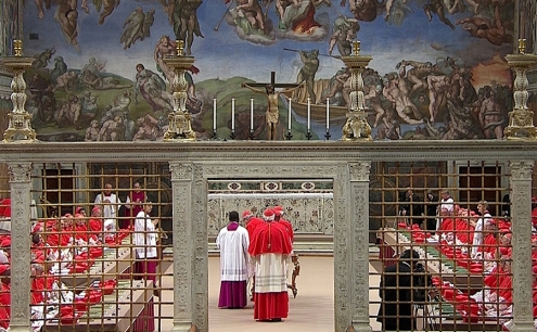 conclave en capilla sixtina