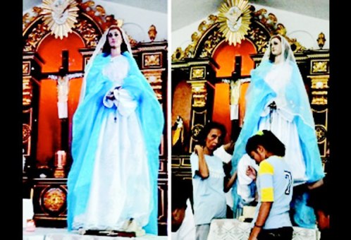 virgen del rosario en filipinas