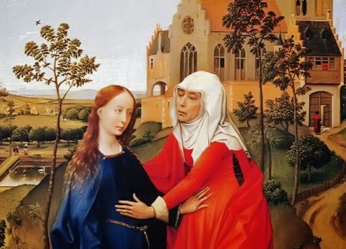 LA-VISITACION-A-SANTA-ISABEL-Rogier-van-der-Weyden-1435