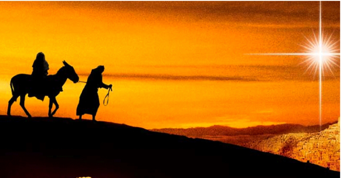 Resultado de imagen de imagenes de jose, maria y el burro viajando a jerusalen
