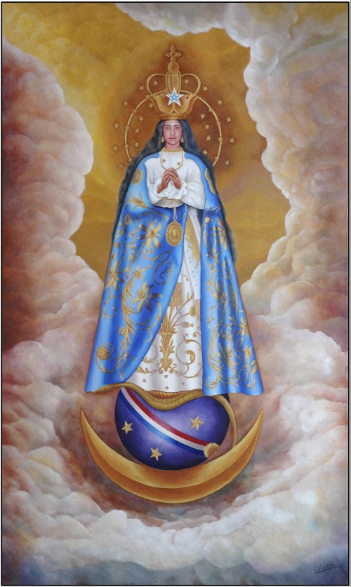pintura Berazategui-Caacupe Virgen