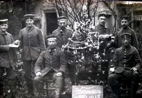 soldados en navidad