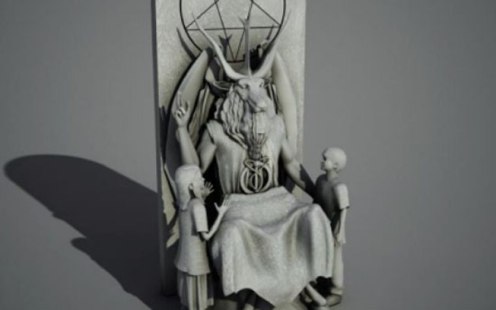 estatua satanista de oklahoma
