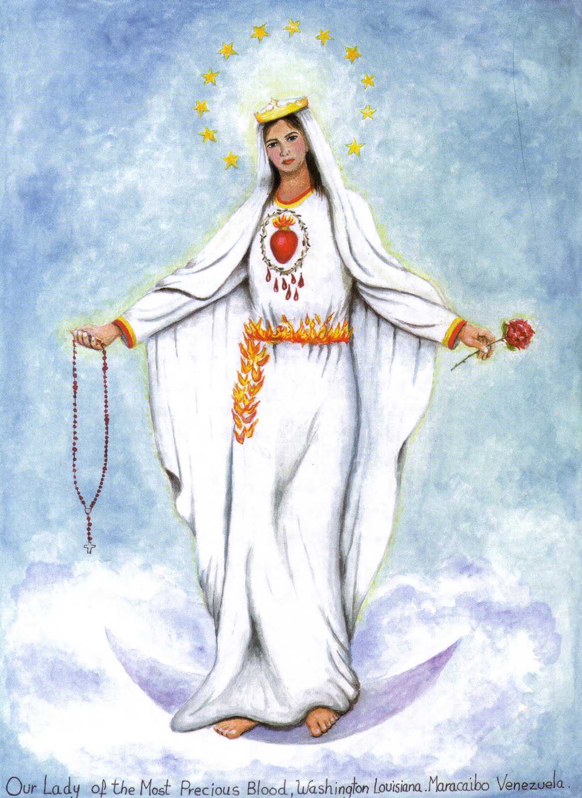 Nuestra Señora de la Preciosísima Sangre, Forma su Armada, Venezuela (28 ene)