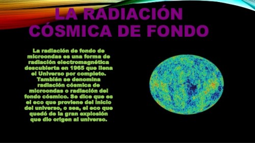 radiacion cosmica de fondo
