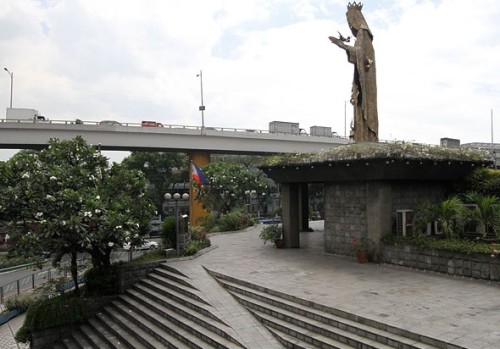 virgin-mary-edsa-shrine-monument-manila-philippines