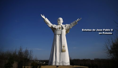 Estatua de Juan Pablo II en Polonia
