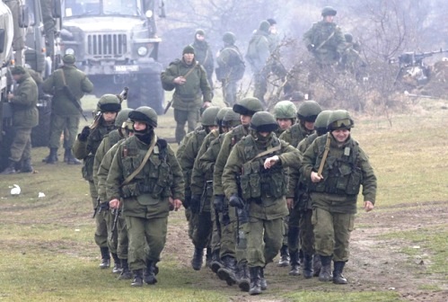 soldados rusos en crimea
