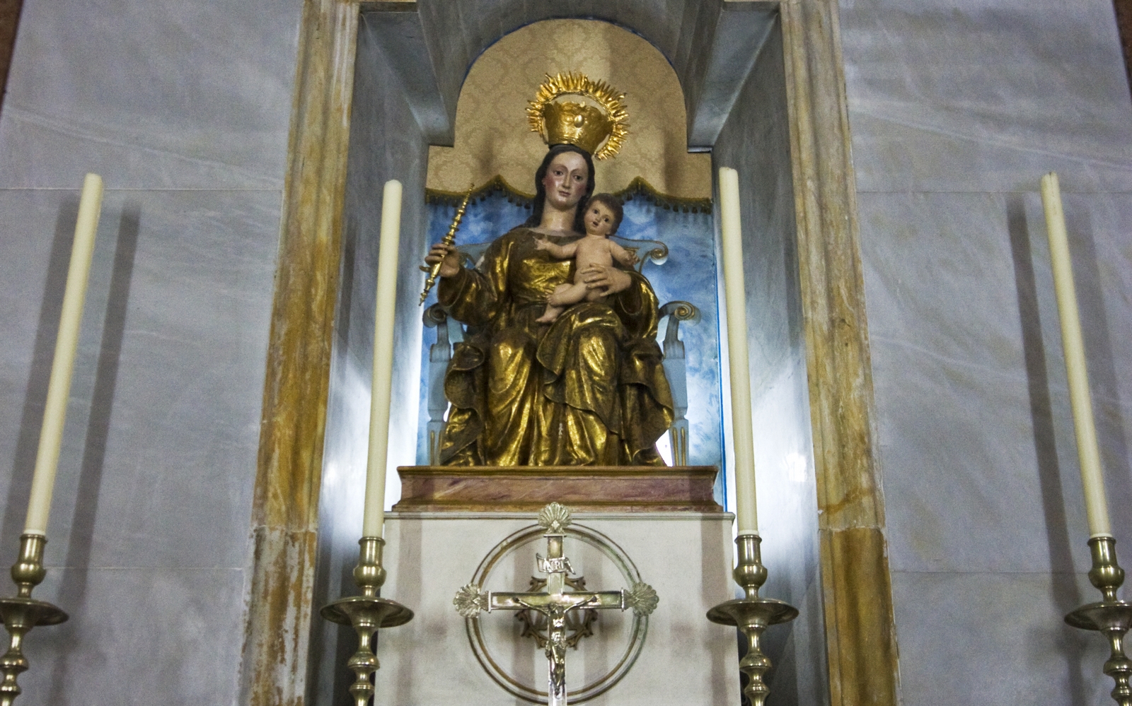Nuestra Señora de Europa, 7 siglos Escondida por los Musulmanes, Gibraltar (5 may)