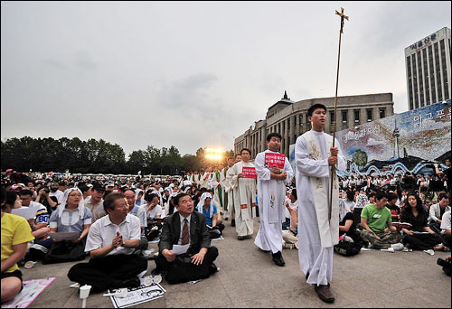 catolicos en corea del sur