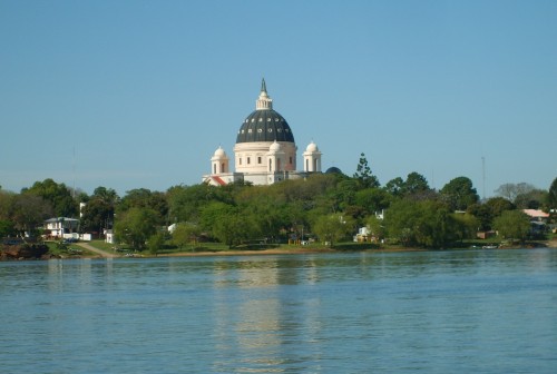 basilica de itati desdel el rio
