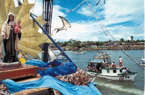 Celebración de Virgen del Mar en Puntarenas