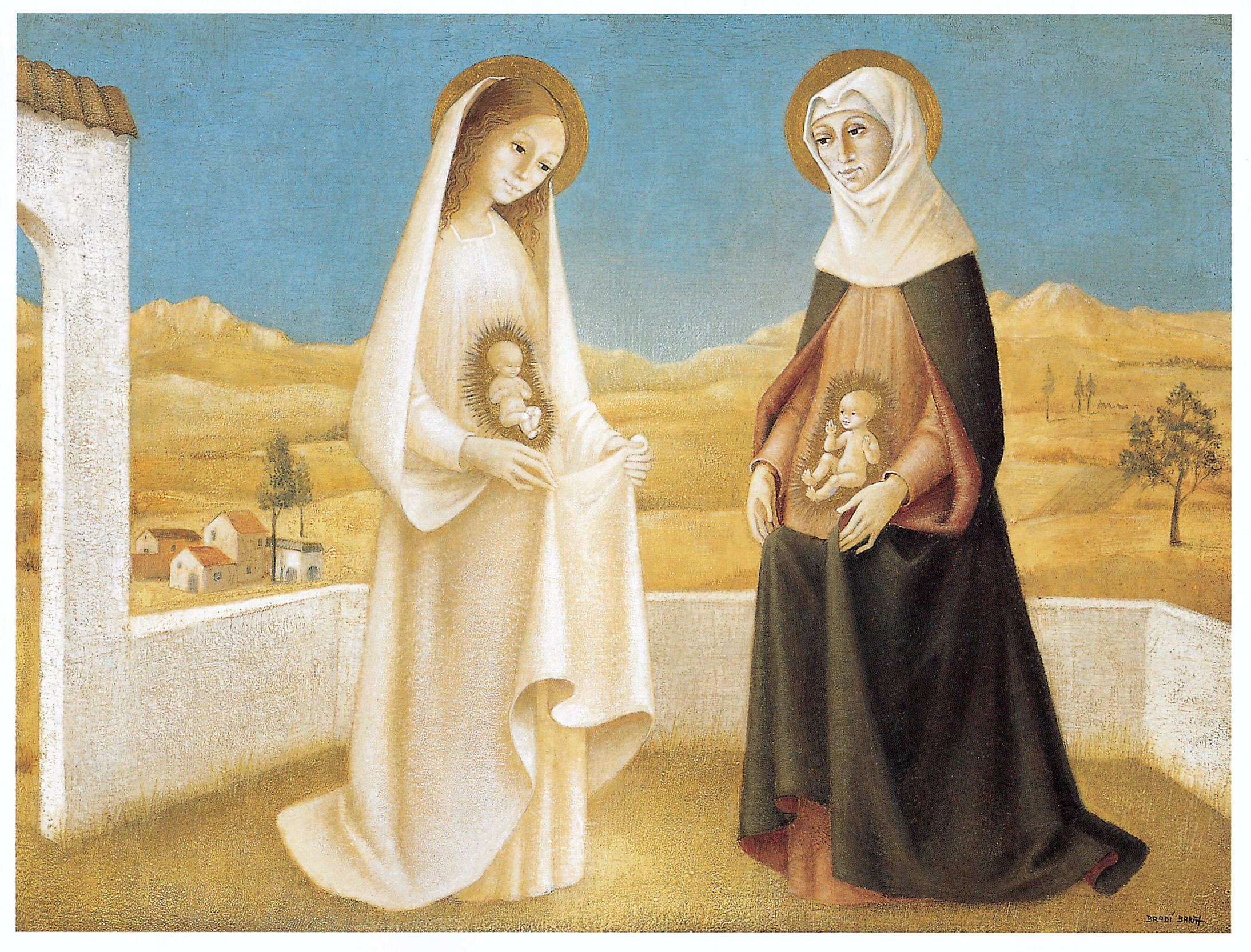 Fiesta de la Visitación de María, 1º encuentro de Jesucristo y su Precursor (31 may, 2 jul)
