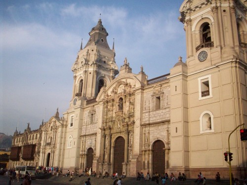 Catedral de Lima fondo
