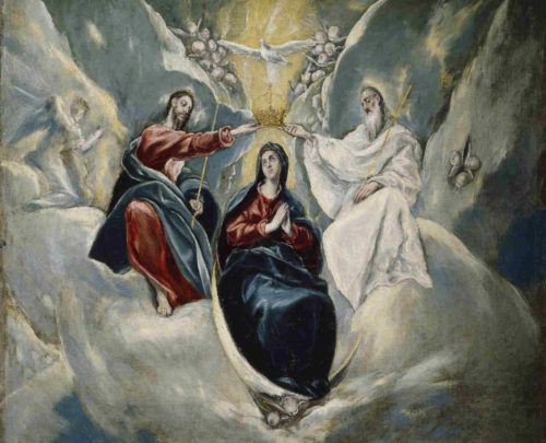 Coronacion de Maria, el Greco