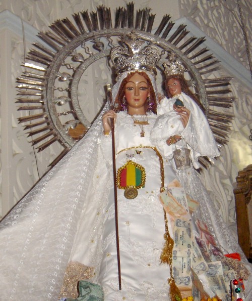 Virgen María La Bella arani