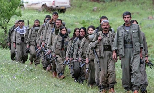 milicianos kurdos