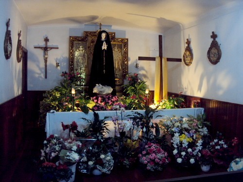 altar de virgen de umbe