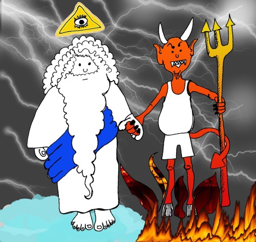 dios y el diablo ateismo cristiano