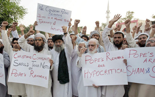 musulmanes critican a benedicto xvi en 2006
