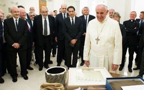 papa francisco y congreso judio mundial