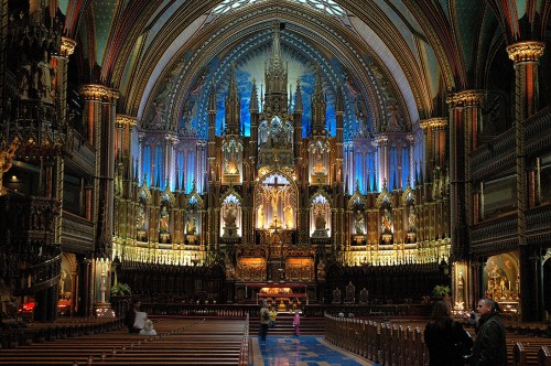 Basílica de Notre-Dame - Montreal, Canadá