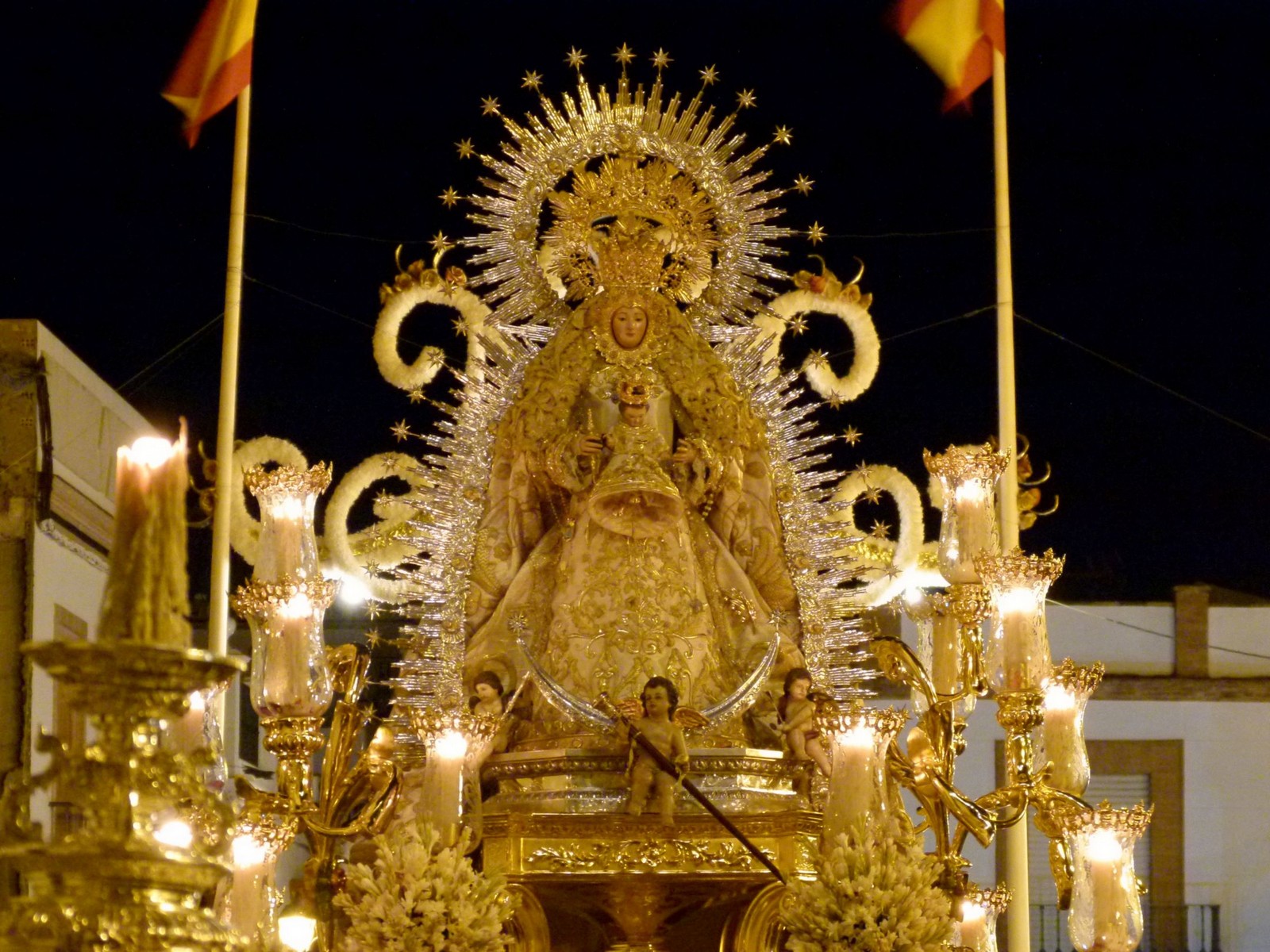 Virgen de las Cuatrovitas, Invisible a los Musulmanes, España (25 jul, 3º dom sep y 4º dom oct)
