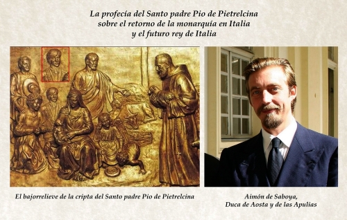 Aimón de Saboya y el bajorrelieve de la Cripta del Padre Pio_01