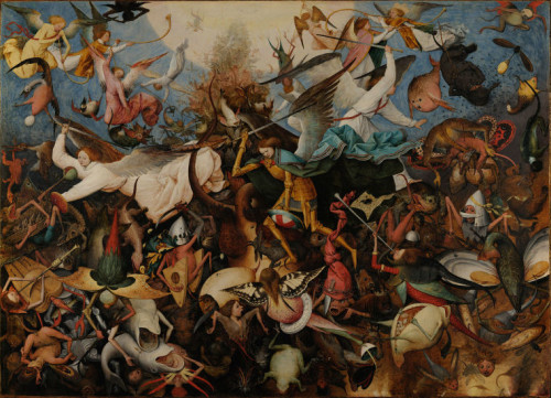 Pieter Bruegel la caida de los angeles rebeldes