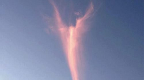 angel en el cielo