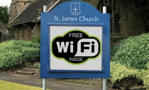 iglesia promociona wi fi