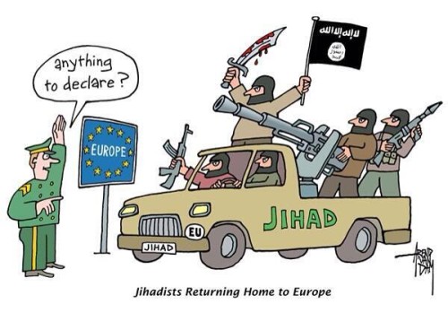 jihadistas en europa
