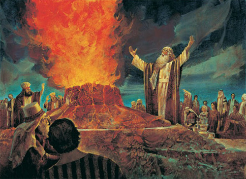 profeta elias y el fuego