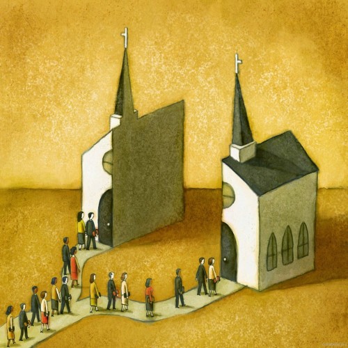 iglesia dividida
