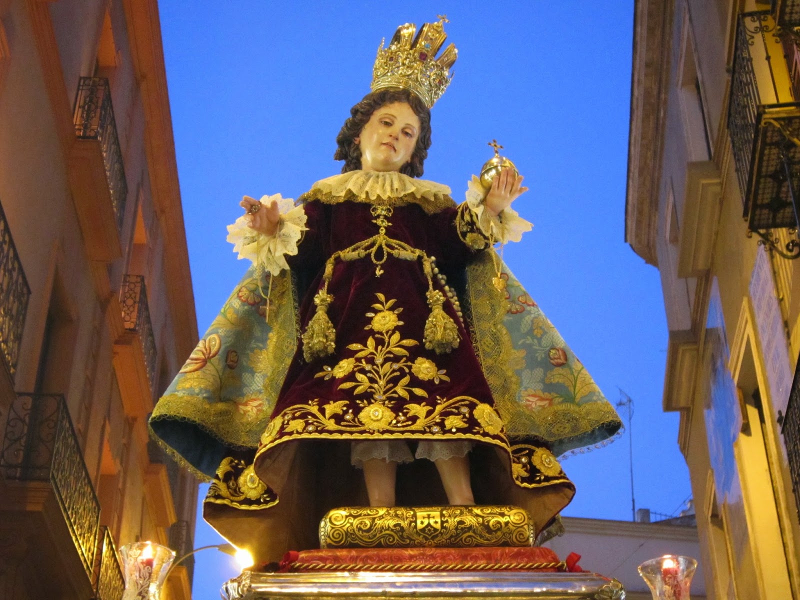 El Milagroso Niño Jesús de Praga en Santa María de la Victoria, Rep. Checa (14 ene, 1er dgo jun)