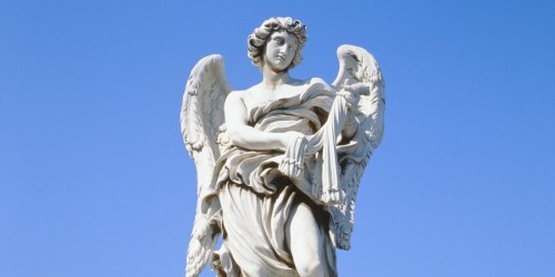 estatua de angel
