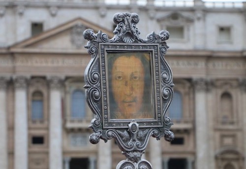 sagrado rostro de manoppello en el vaticano