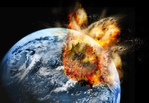 asteroide choca la tierra