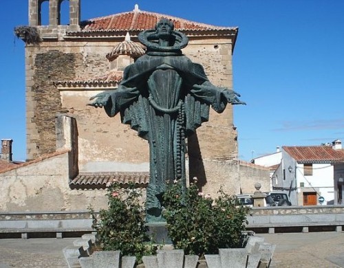estatua de san pedro de alcantara