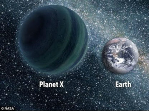 planeta 9 y la tierra