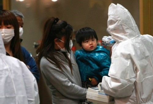 niños y madres de fukushima