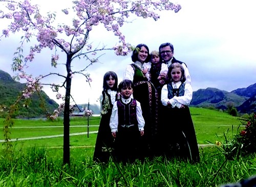 Familia Bodnariu en Noruega