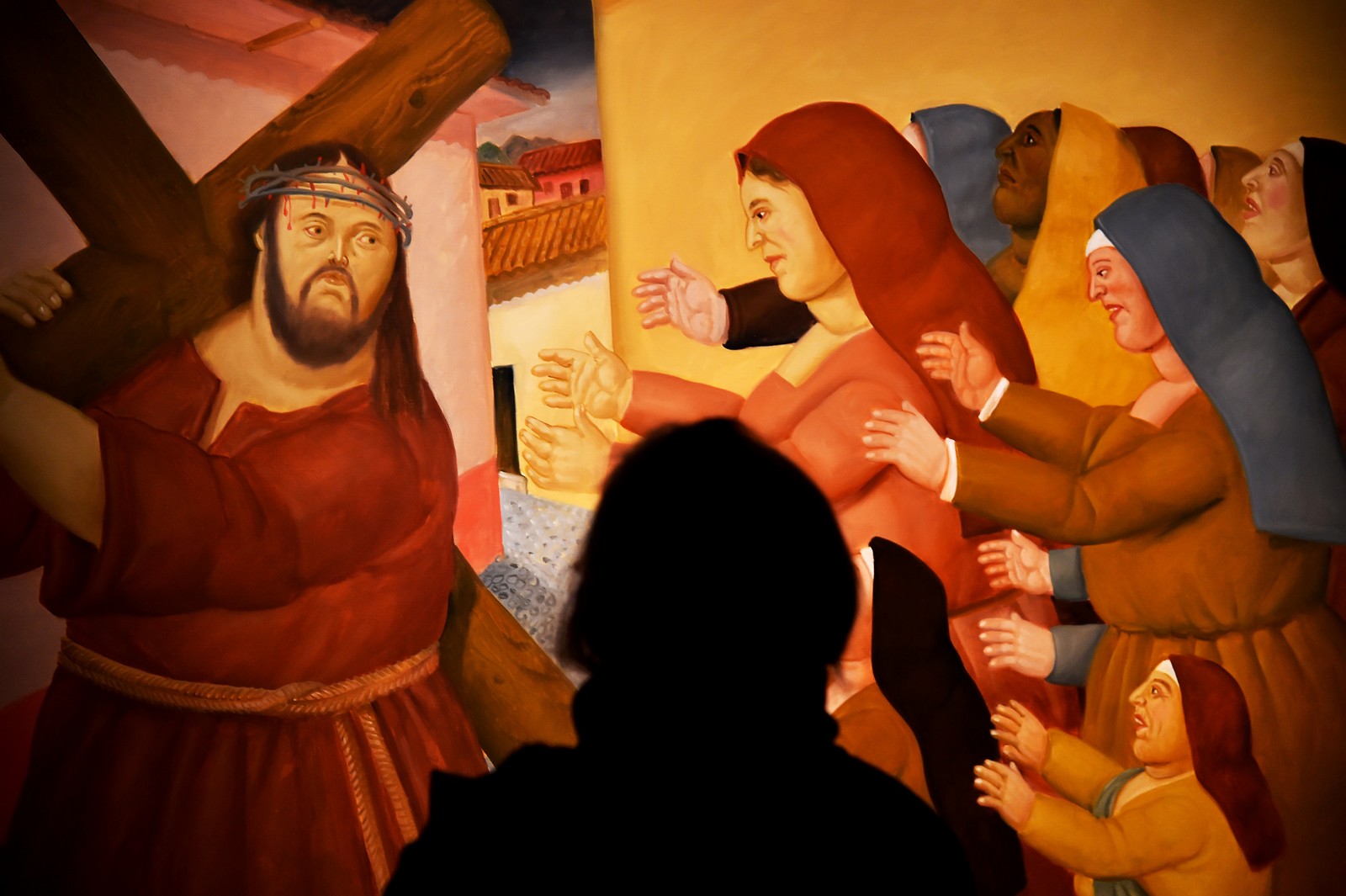 Magnífica exposición de la PASIÓN DE CRISTO, según Botero, en el Vaticano…