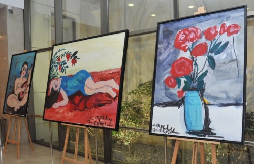 pinturas de Maryam Alakbarli