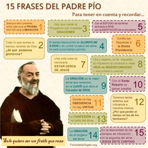 Citas del Padre Pío